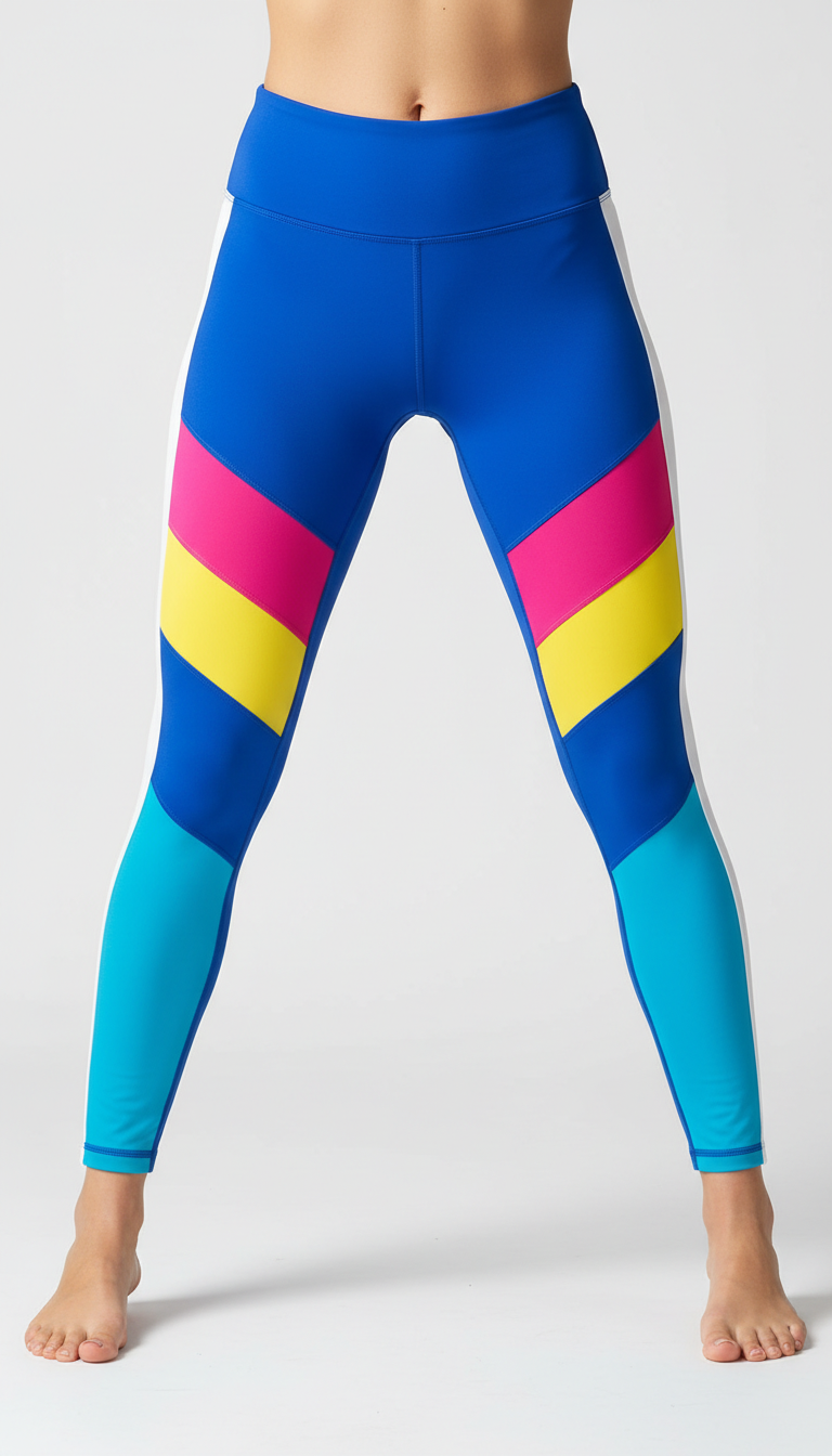 High-Rise Shorts With Mesh Insets